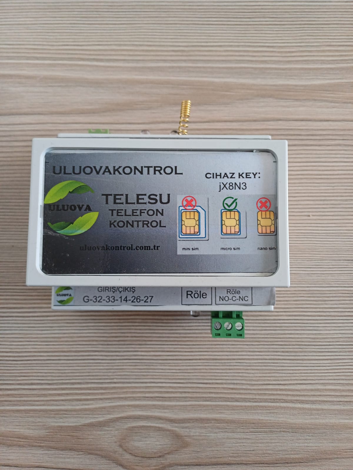 TELESU GSM SULAMA KONTROL CİHAZI