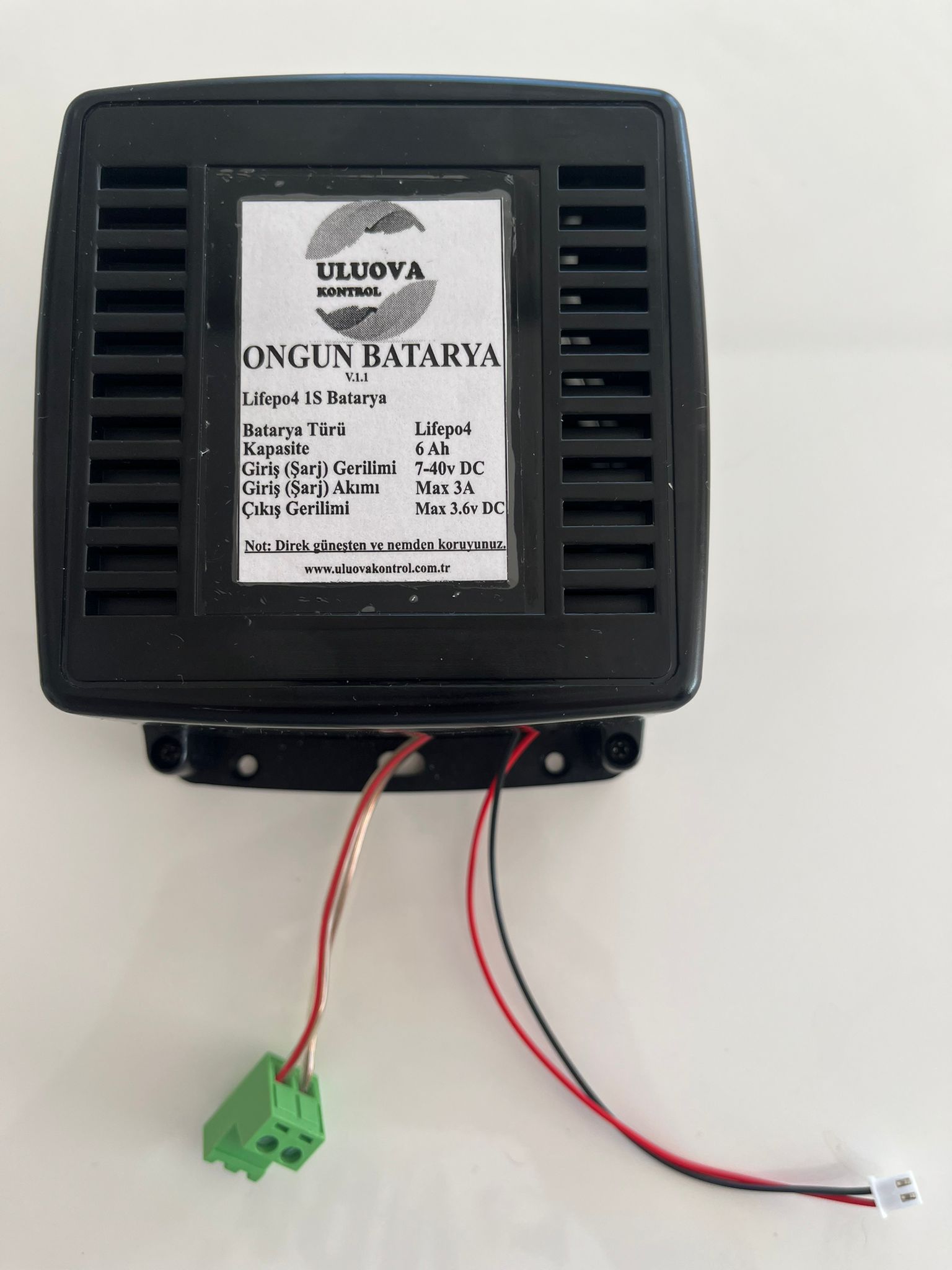 ONGUN LiFePO4 1S Batarya