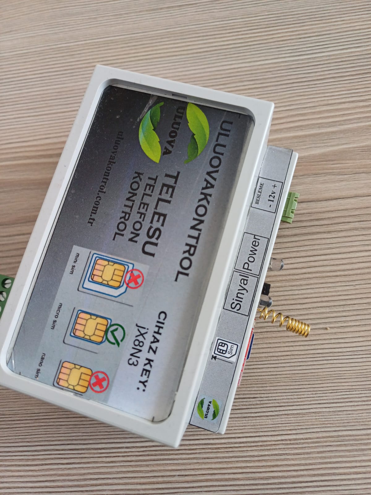 TELESU GSM SULAMA KONTROL CİHAZI